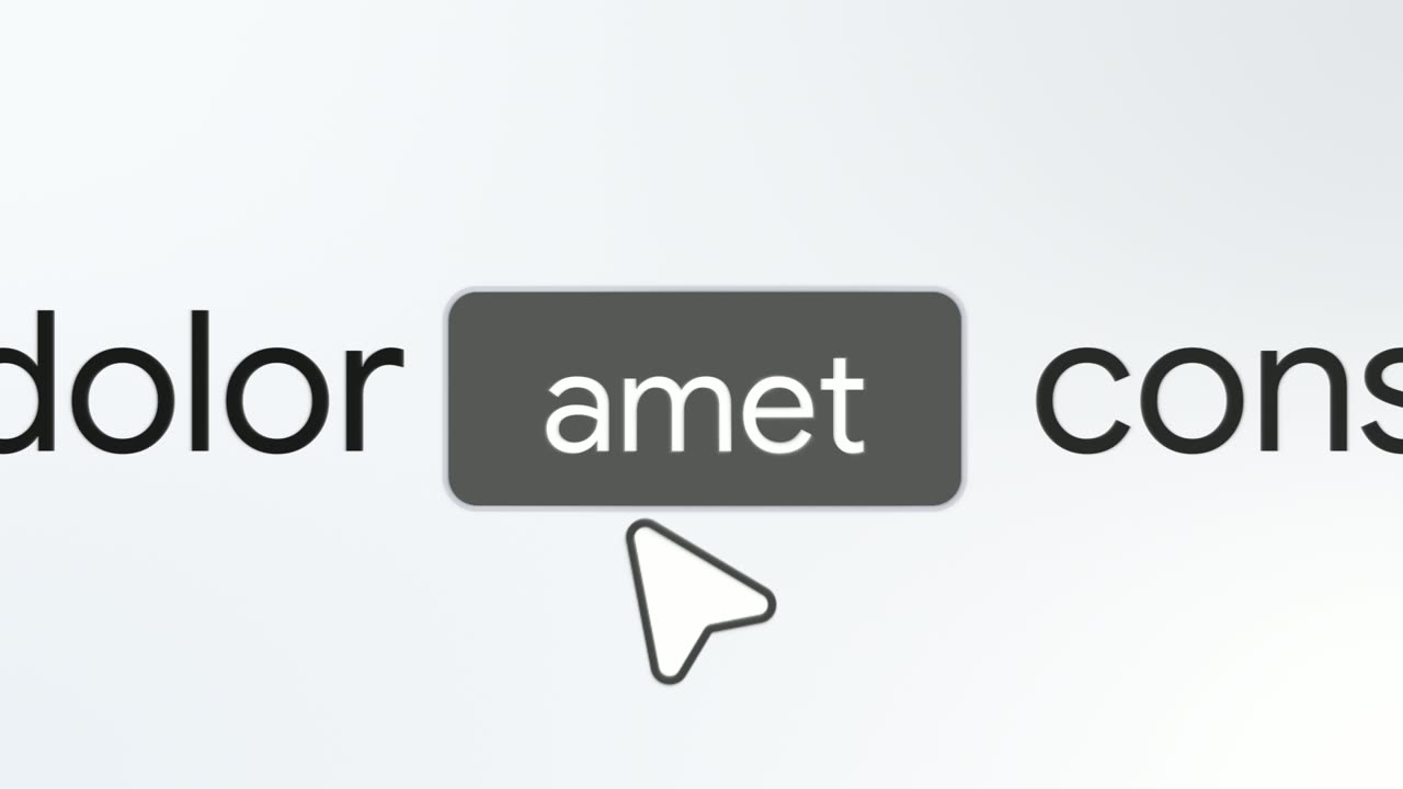 Button Word template preview