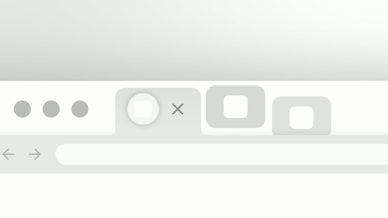 Close the Tabs template preview