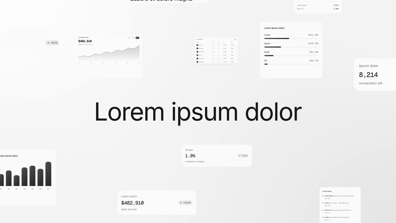 Depth Field template preview